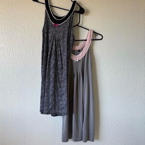 Women's Black and Gray Pajama Set  Bundle size M #54